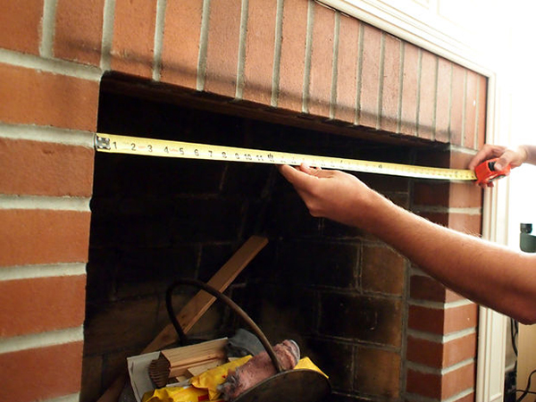 Measuring a Fireplace