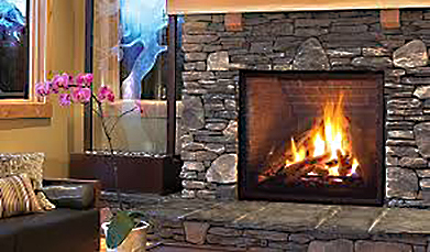 Enviro Q4 Gas Vented Fireplace